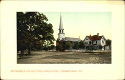 Methodist Church And Parsonage Thomasville, GA Postcard Postcard