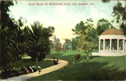 Band Stand At Hollenbeck Park Postcard