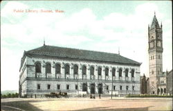 Public Library Postcard