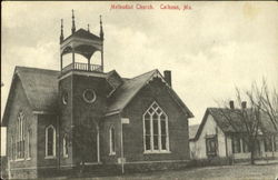 Methodist Church Calhoun, MO Postcard Postcard