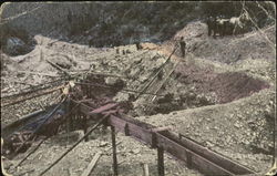 Gold Mining In Australia Postcard