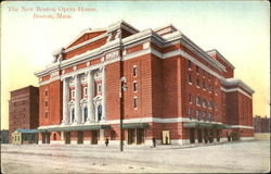 The New Boston Opera House Postcard