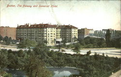 The Fenway And Somerset Hotel Boston, MA Postcard Postcard