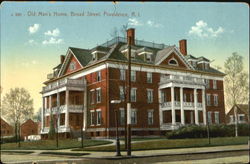 Old Man's Home, Broad Street Postcard