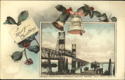 Oregon-Washington Interstate Highway Bridge Postcard Postcard