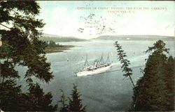 Empress Of China Passing Through The Narrows Postcard