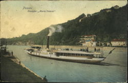 Passau Boats, Ships Postcard Postcard