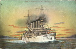 U. S. Protected Cruiser Milwaukee Boats, Ships Postcard Postcard