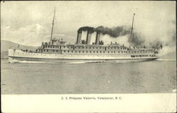 S. S. Princess Victoria Postcard