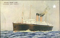 White Star Line Boats, Ships Postcard Postcard