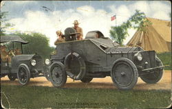 The Armored Machine Gun Car Postcard