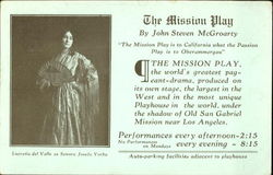 The Mission Play Postcard