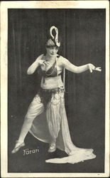 Vaudville Dancer: Farari Women Postcard Postcard