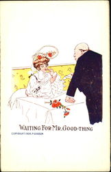 Waiting For Mr. Good-Thing Postcard