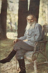 Count Leo Tolstoy Postcard Postcard