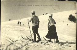 Plateau du Revard - 1568m. - WInter Sports Postcard