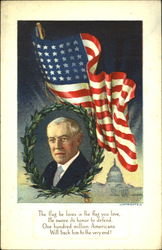 Woodrow Wilson Postcard