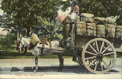 Tobaco Cart Havana, Cuba Postcard Postcard