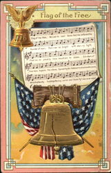 Flag Of The Free Songs & Lyrics Postcard Postcard