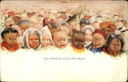 All Kinds Of Little Troubles Postcard Postcard