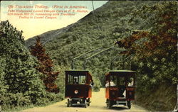 The Trackless Trolley Postcard