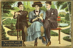 Two Soles With A Single Thought Postcard