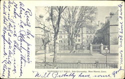 Vanderbilt Hall, Yale University New Haven, CT Postcard Postcard