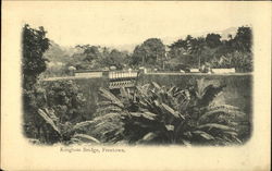 Kingtom Bridge, Freetown Postcard