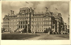 State War & Navy Building Washington, DC Washington DC Postcard Postcard