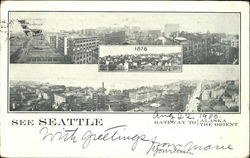 See Seattle Washington Postcard Postcard