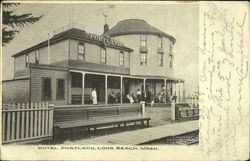 Hotel Portland Long Beach, WA Postcard Postcard