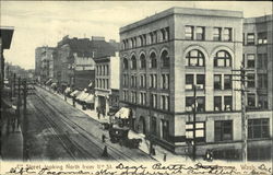 C Street Looking North From 11Th St Postcard