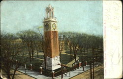 Clock Tower, Brown University Postcard