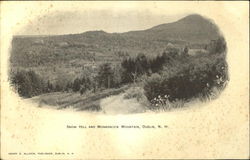 Snow Hill And Monadnock Mountain Postcard