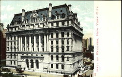 Hall Of Records Postcard