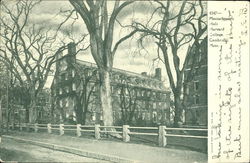 Massachusetts Hall, Harvard College Postcard