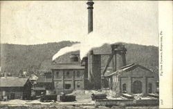 Pig Iron Furnace Postcard