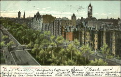 Commonwealth Avenue Boston, MA Postcard Postcard