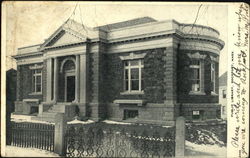 Public Library Postcard