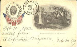 Washington's Tomb At Mt. Vernon Mount Vernon, VA Postcard Postcard