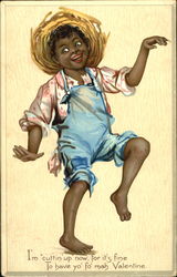 Dancing Boy Postcard