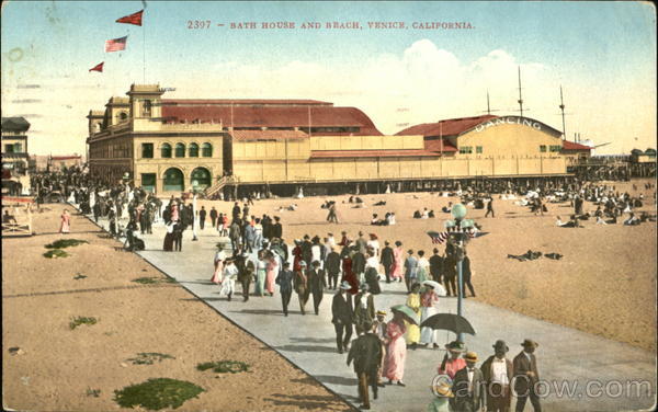 Bath House And Beach Venice, CA