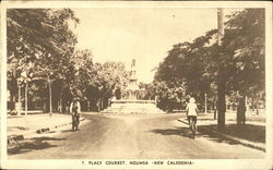 Place Courbet Noumea New Caledonia Postcard