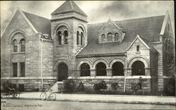 Public Library Postcard