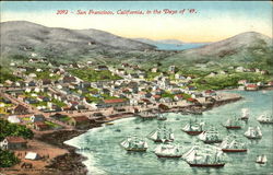 San Francisco California In The Days Of 49 Postcard Postcard