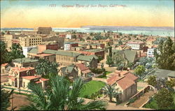 General View Of San Diego California Postcard Postcard