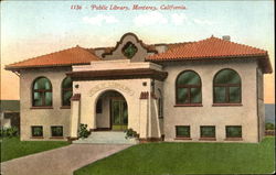 Public Library Postcard