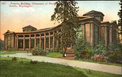 Forestry Building University Of Washington Postcard