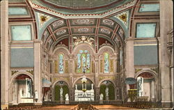 Interior Of Cathedral Of The Blessed Sage Postcard