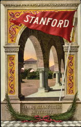 Stanford Palo Alto, CA Universities Postcard Postcard